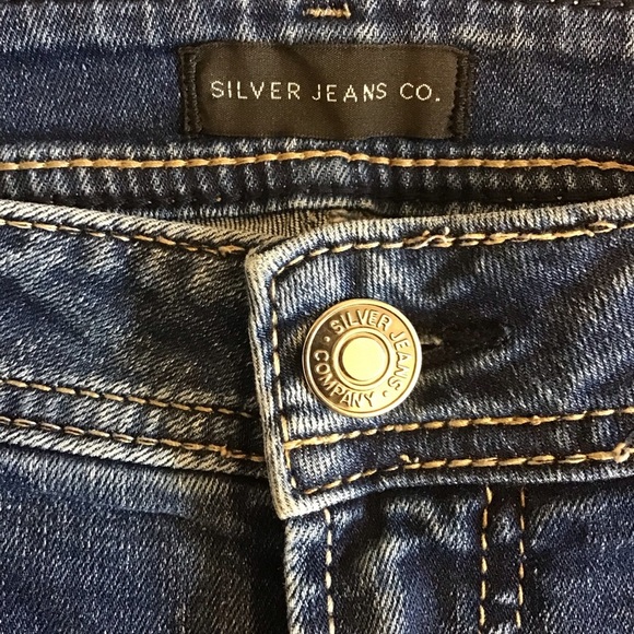 Silver Jeans 30 Elyse Slim Boot Women’s Jeans Distressed Stretch L03601SSX406 - Picture 6 of 9